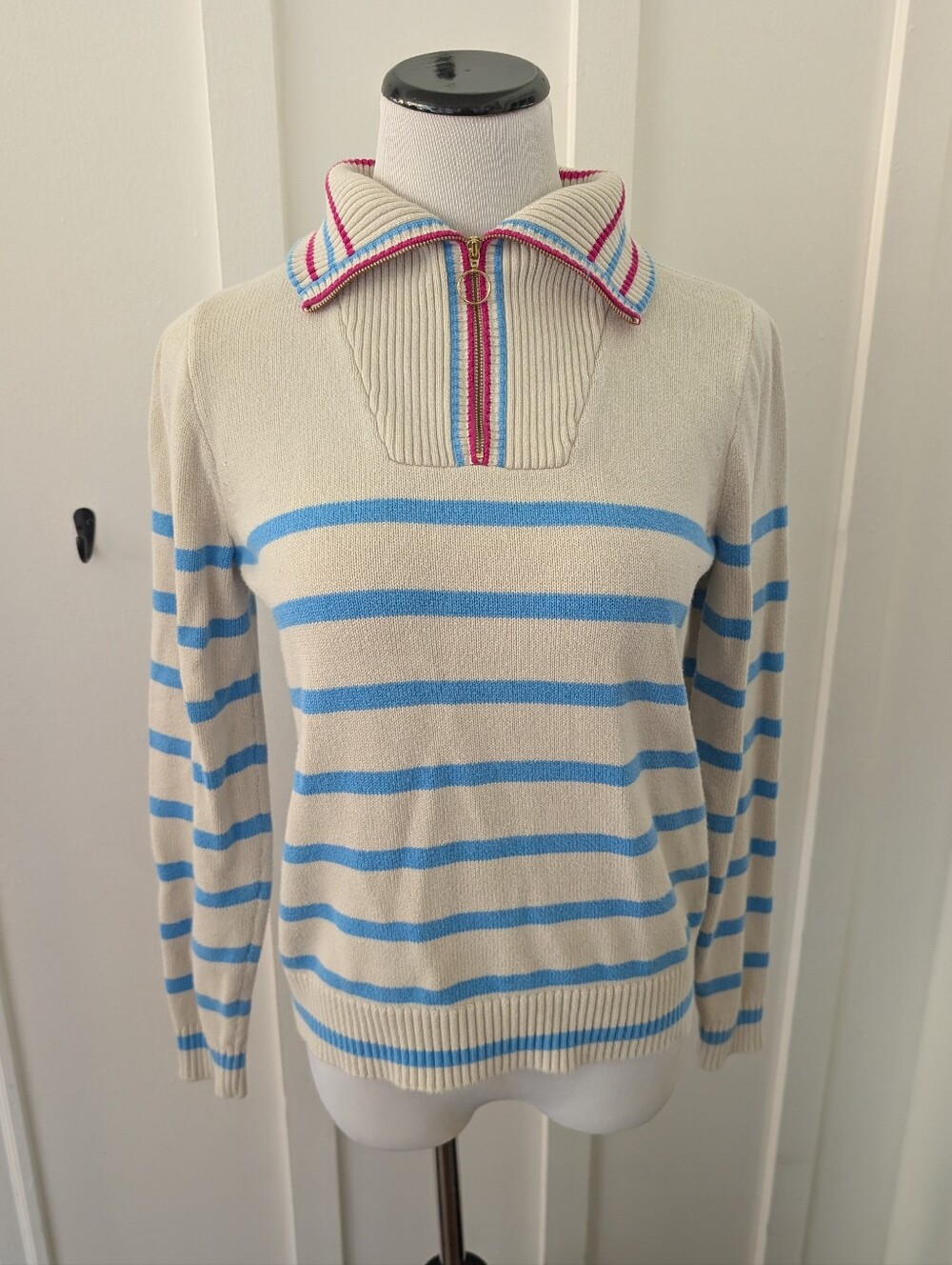 JCrew Factory Half Zip Sweater